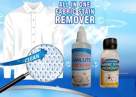 All in One Fabric Stain Remover – 100 ml (Pack of 2 • 50 ml Each)