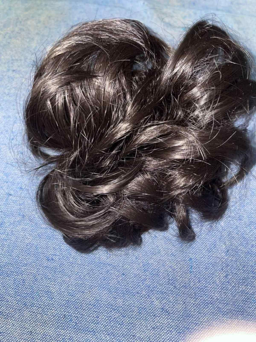 Elastic Artificial Hair Bun (Brown & Black) – Pack of 2