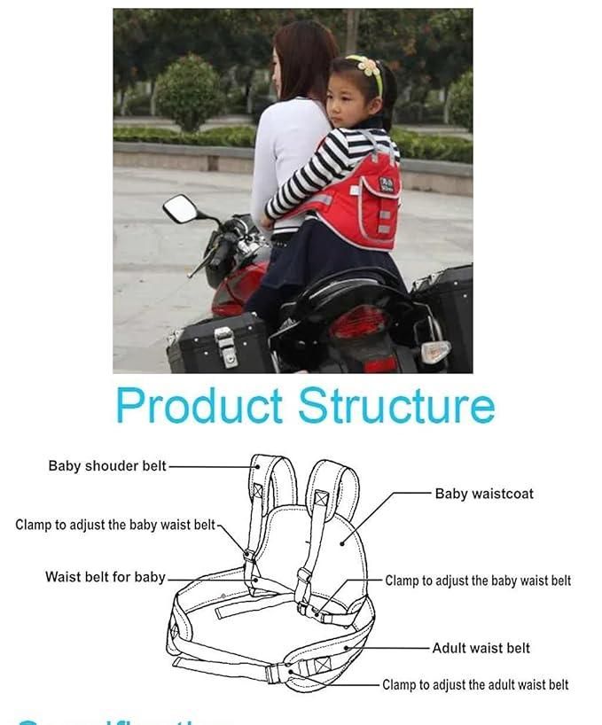 Kids Two-Wheeler Safety Belt